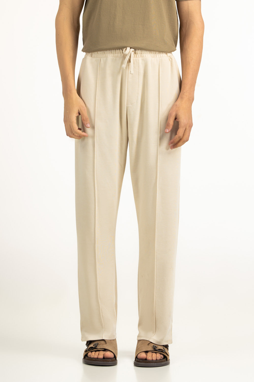 Straight Fit Trousers
