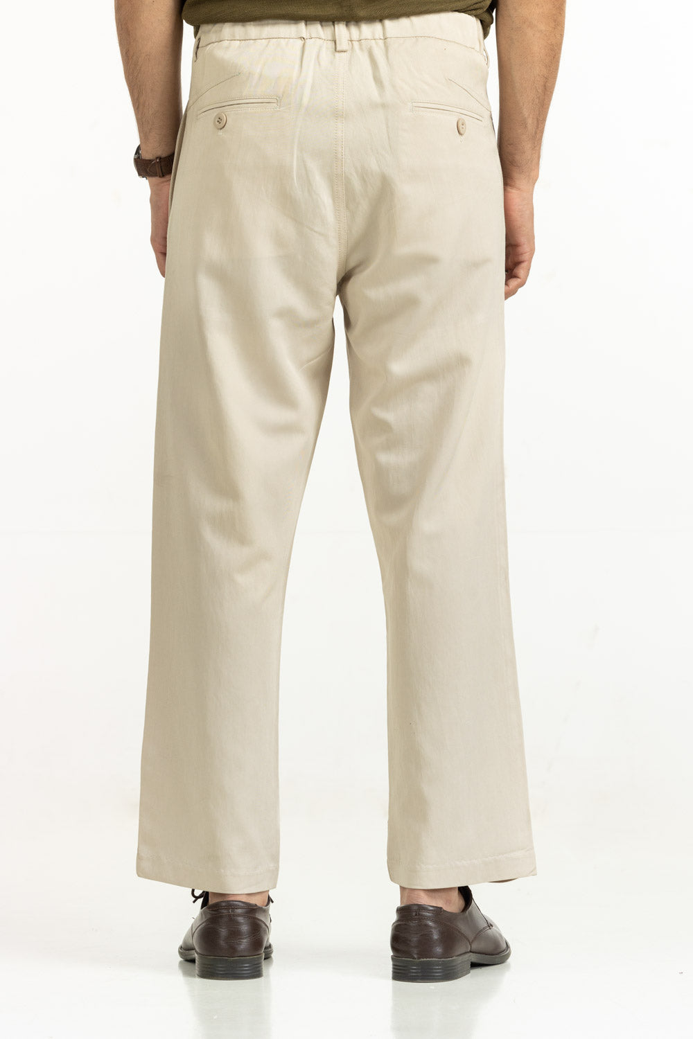 Straight Fit Trousers