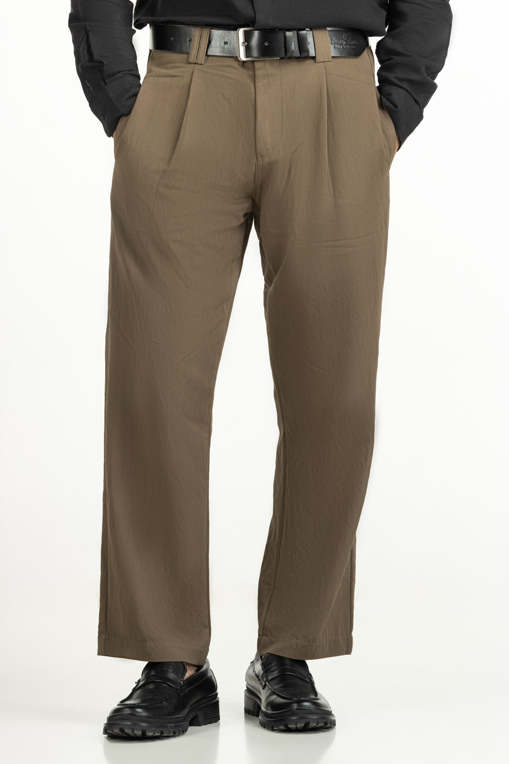 Straight Fit Trousers
