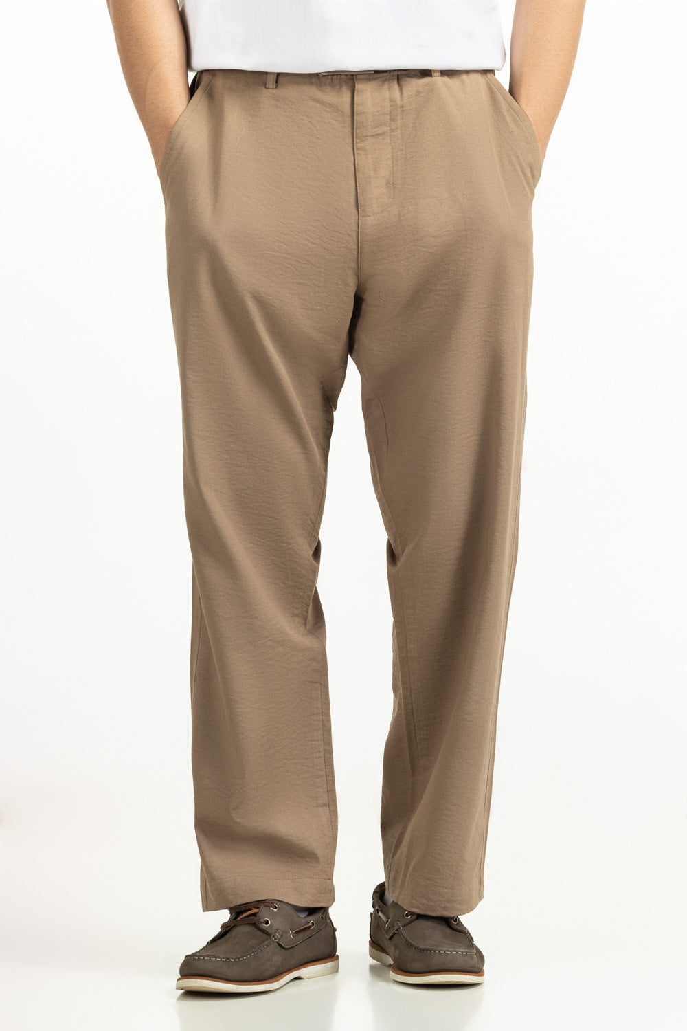 Straight Fit Trousers