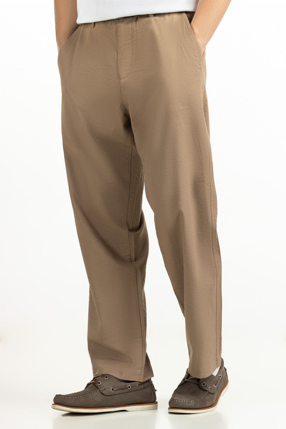 Straight Fit Trousers