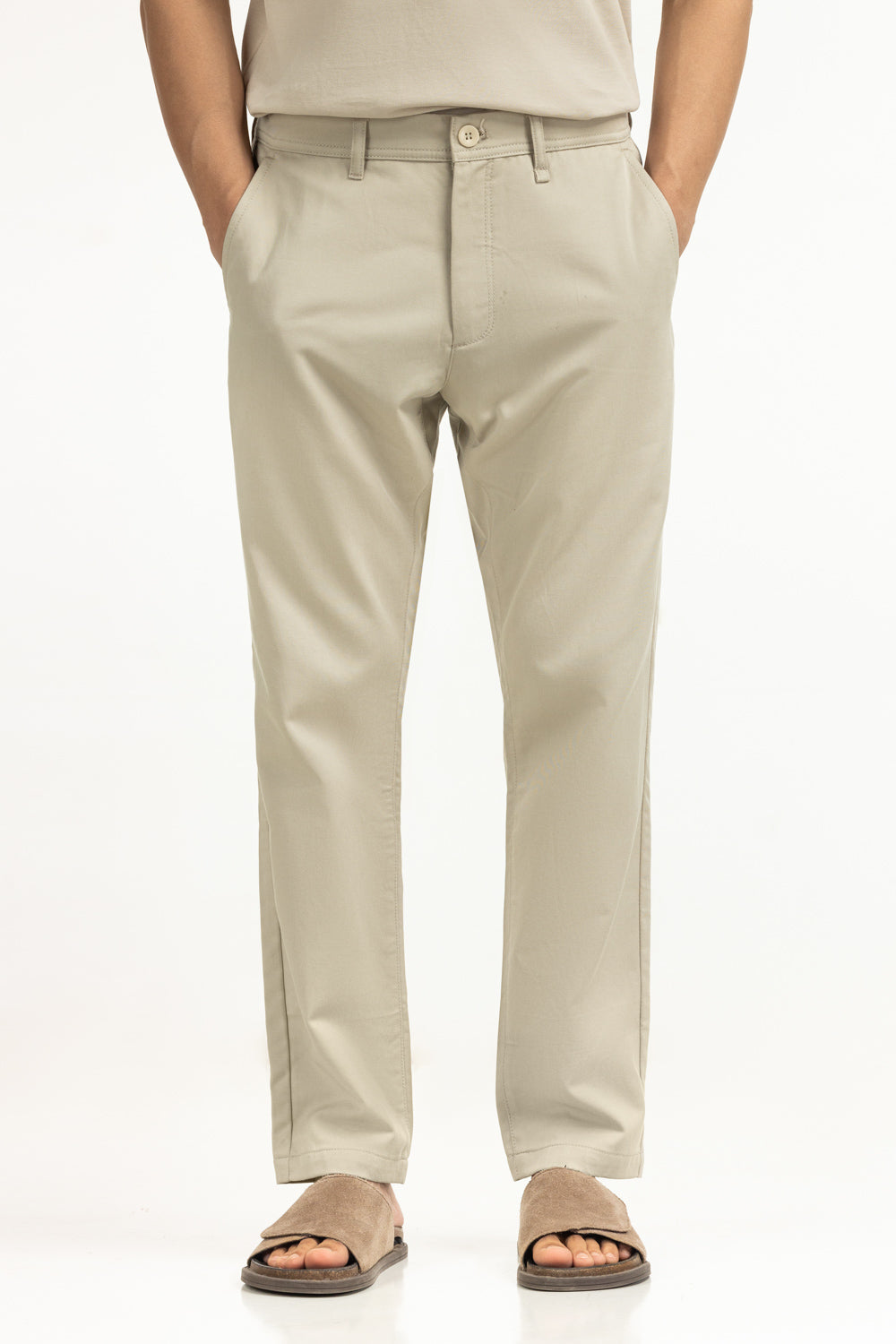 Tapered Fit Trousers