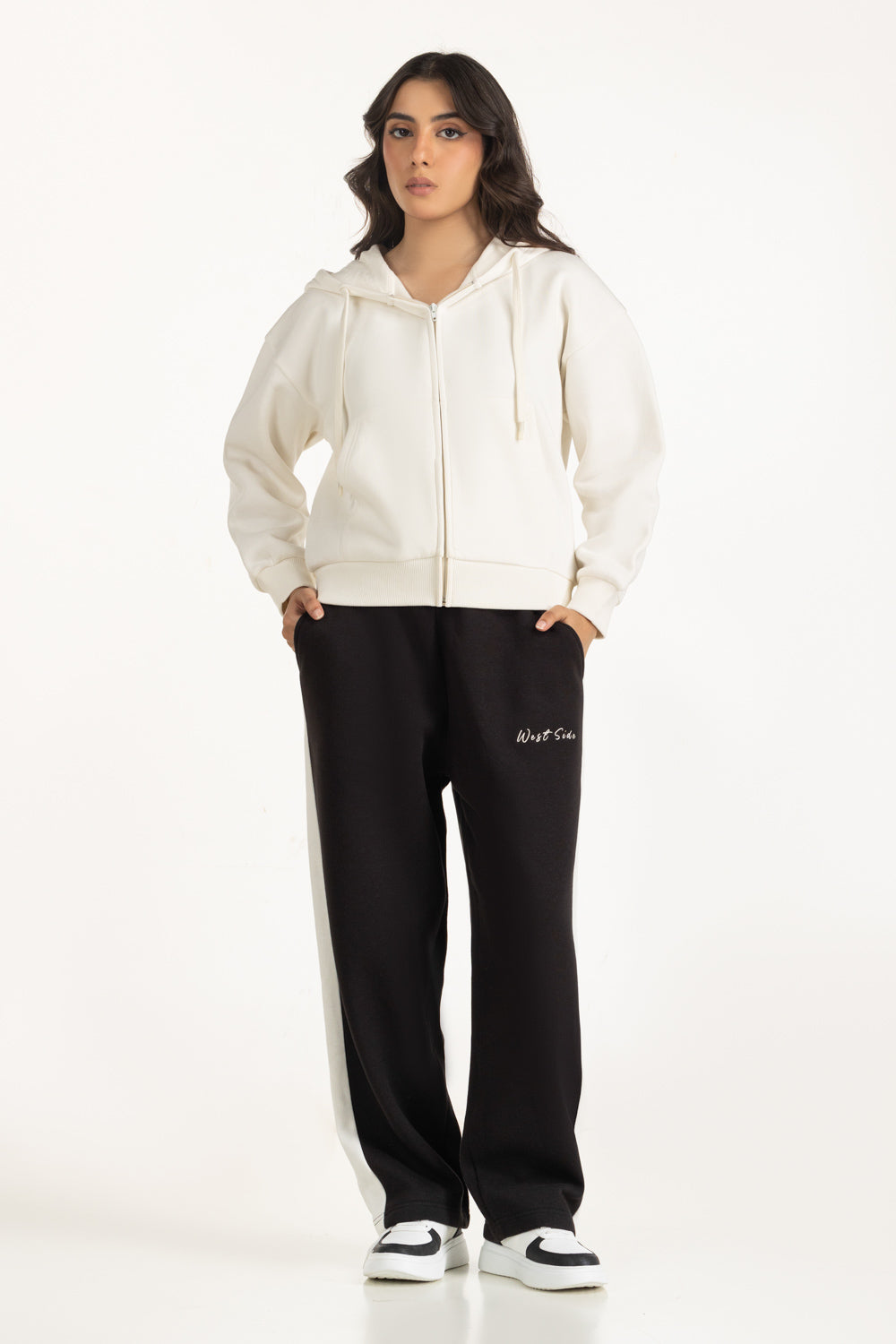 Regular Fit Hooded Zipper