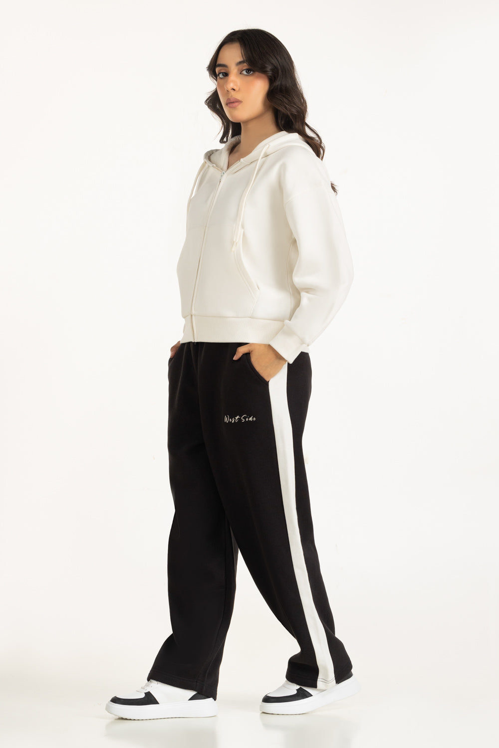 Regular Fit Hooded Zipper