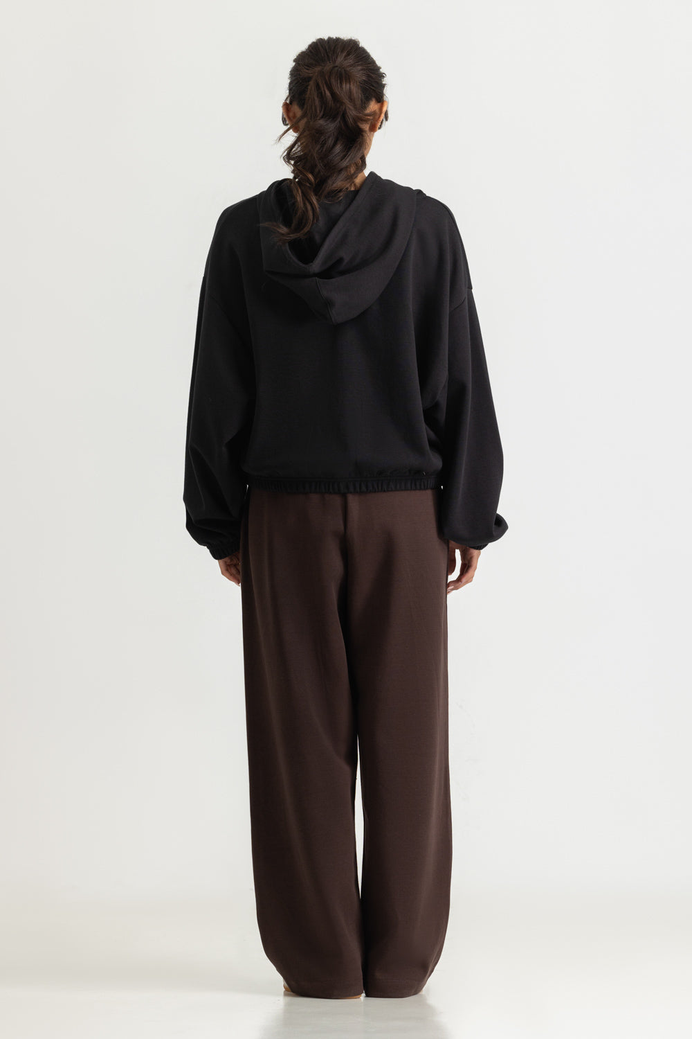 Regular Fit Hooded Zipper
