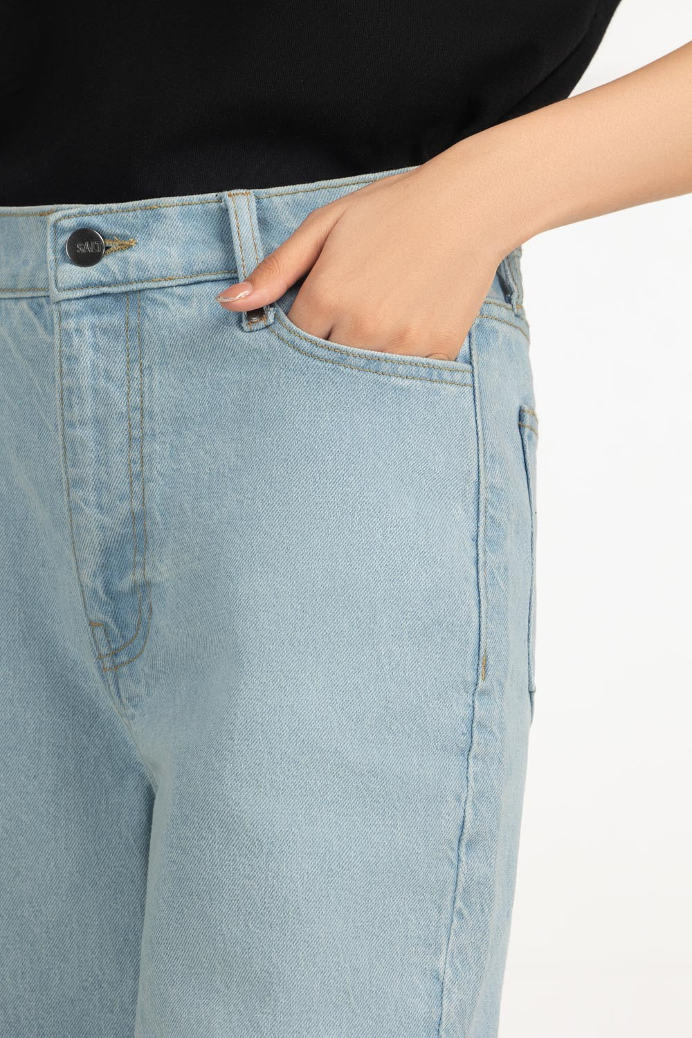 Wide Leg Fit Jeans