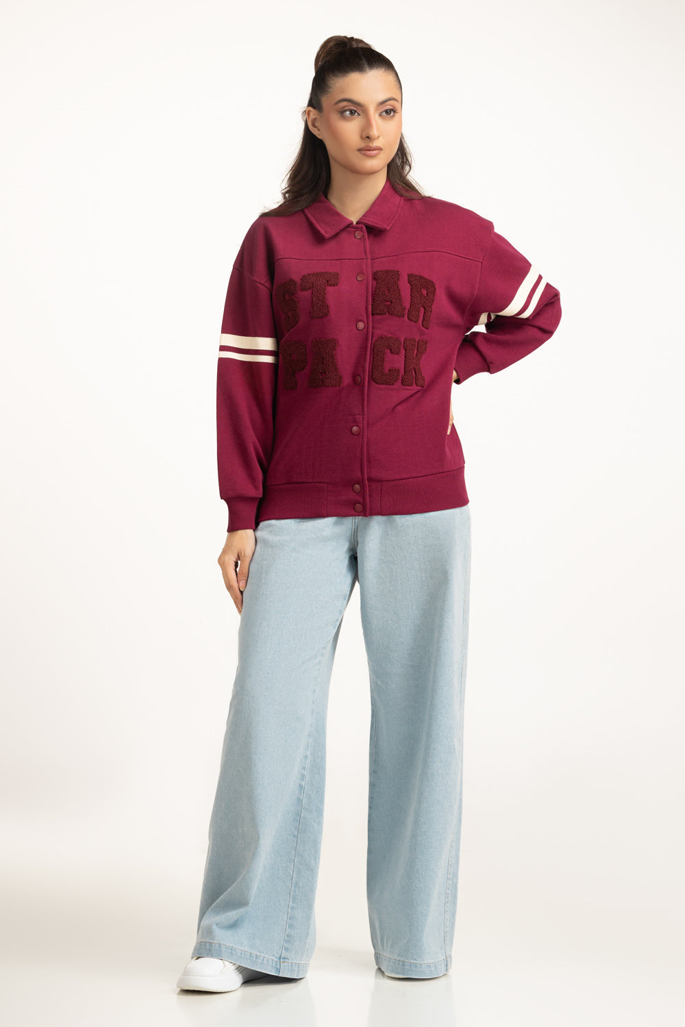 Regular Fit Knitted Jacket