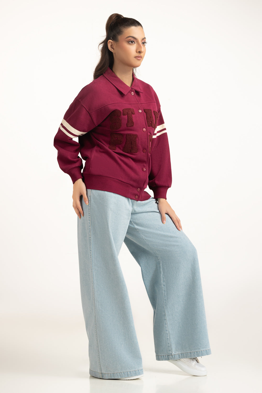 Regular Fit Knitted Jacket