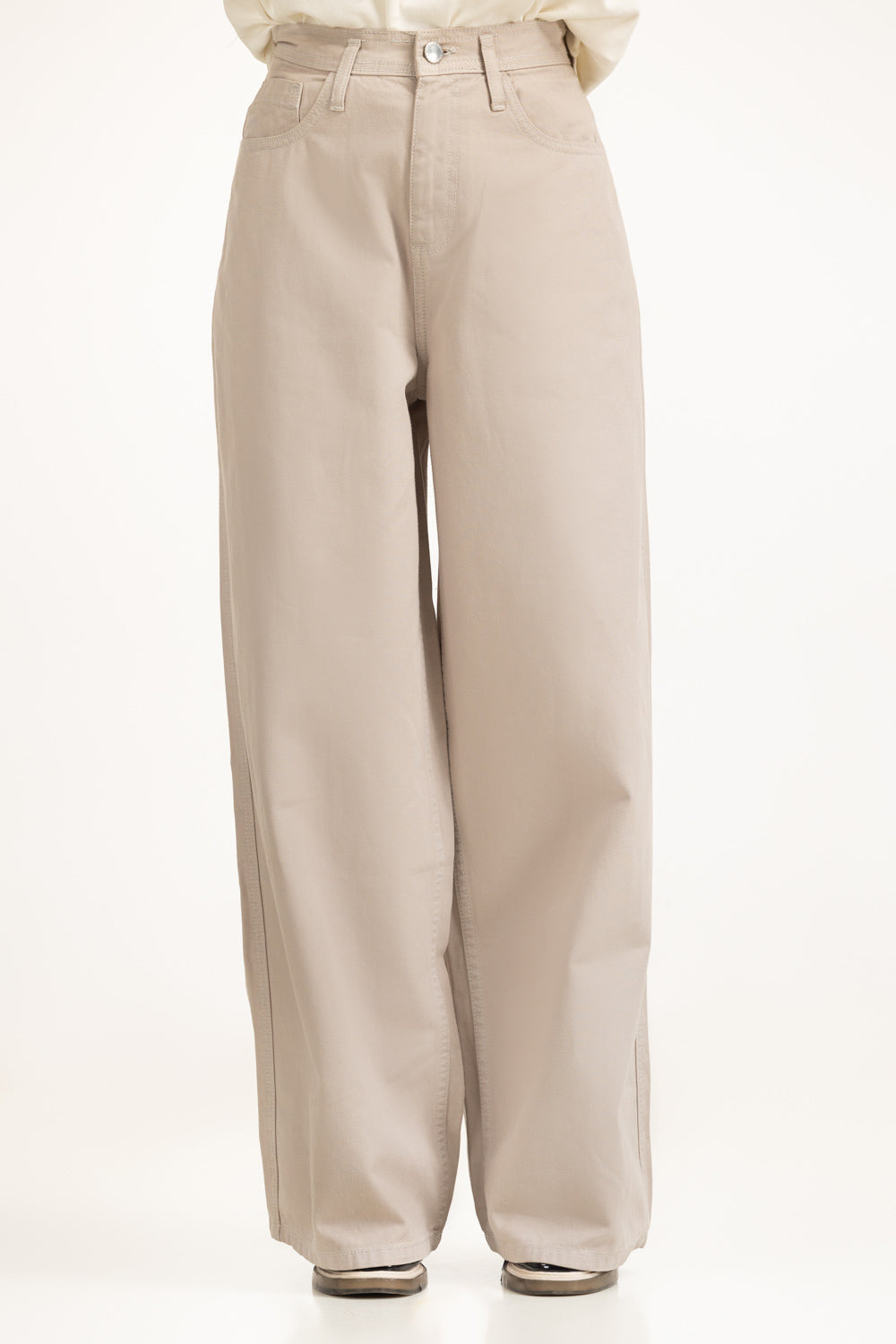 Wide Leg Fit Trousers