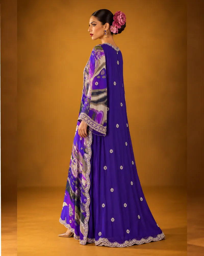 Shahana Plum Kaftan