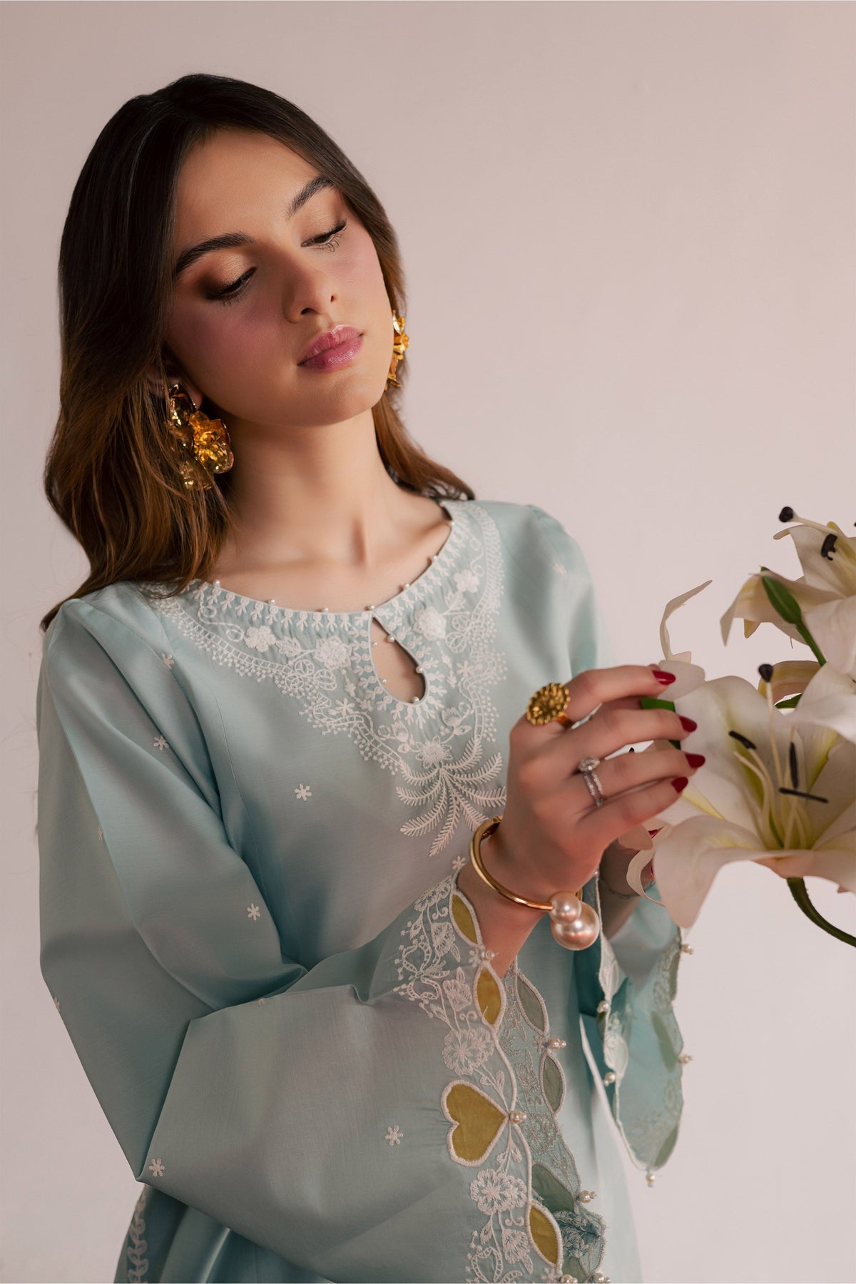 Shooting Star 2Pc - Embroidered Lawn Dress