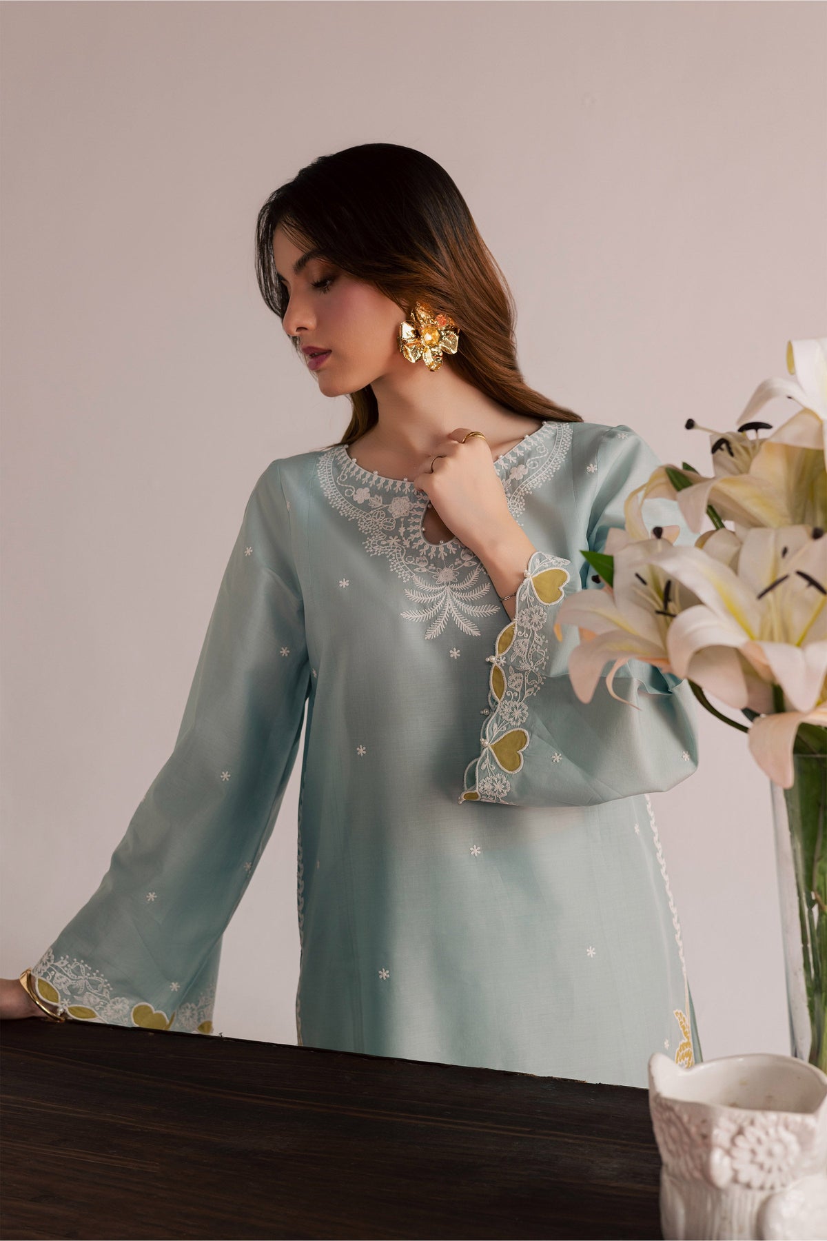 Shooting Star 2Pc - Embroidered Lawn Dress