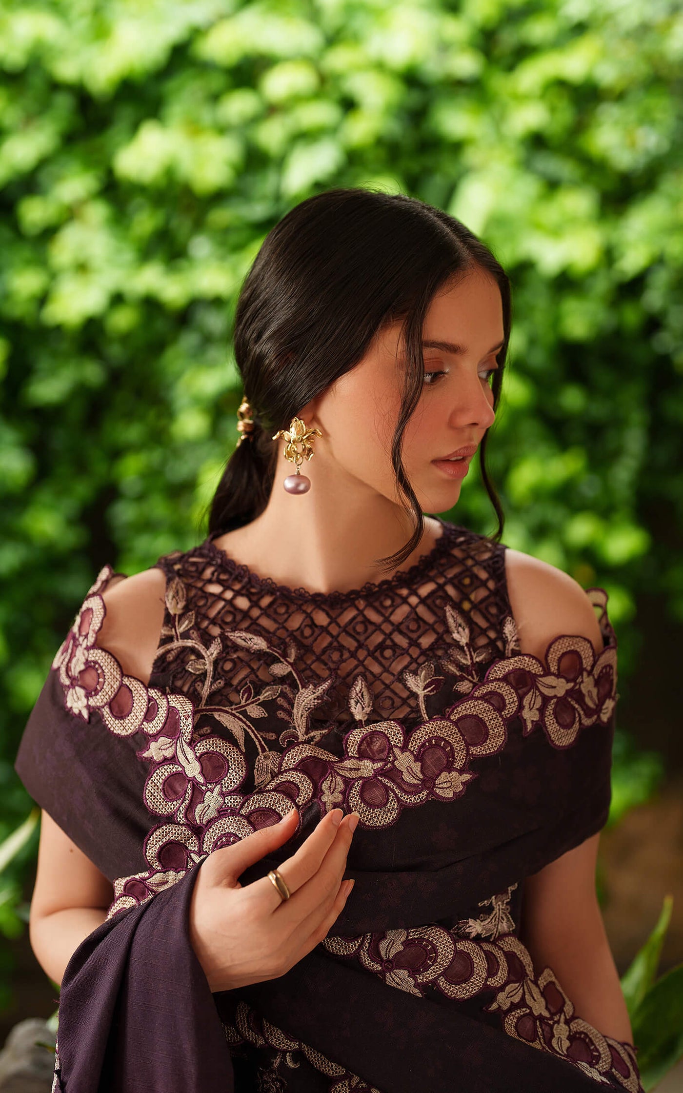 Siera LWC25-09 | 3pcs Embroidered Stitched Suit