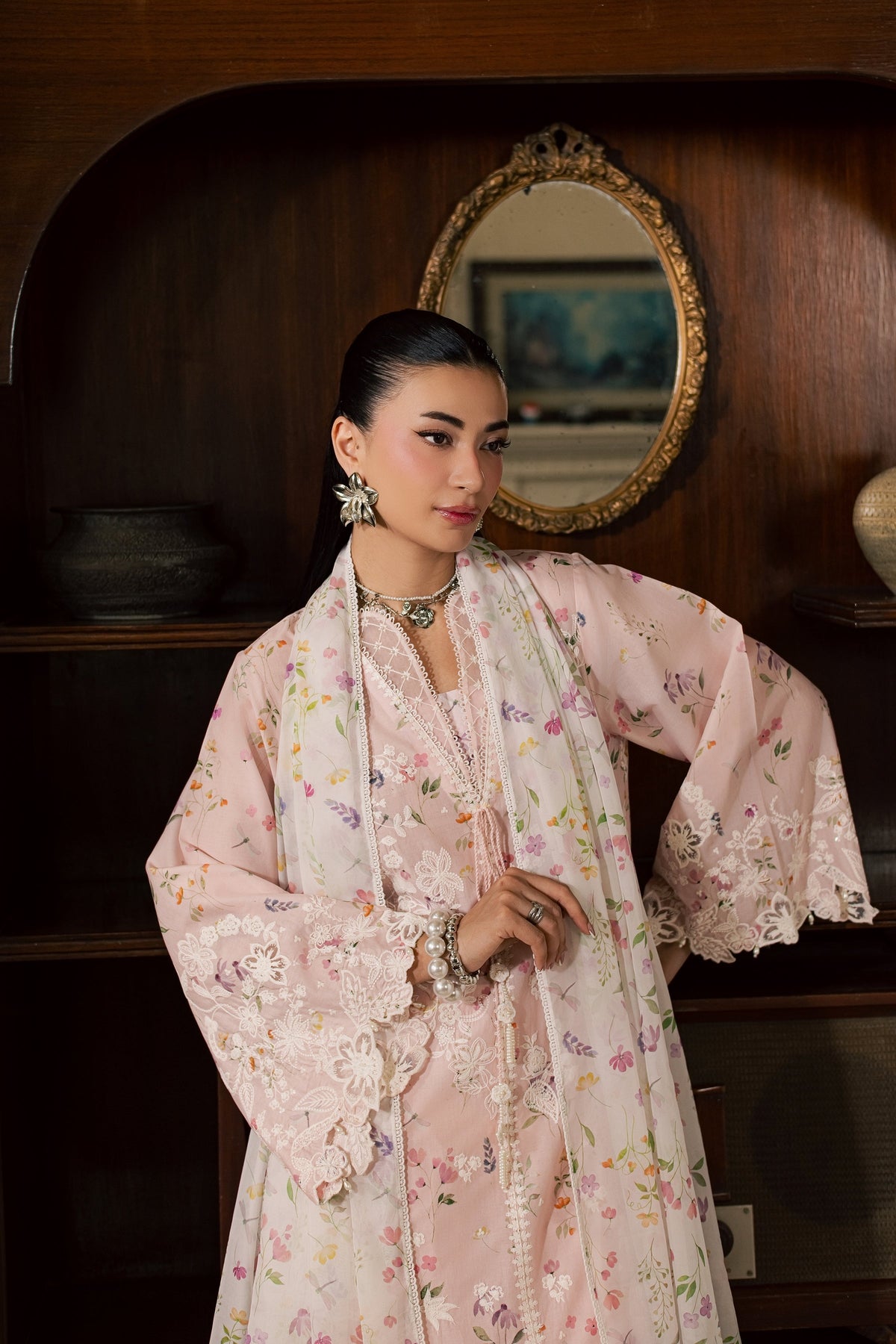 Sirel 3Pc - Luxury Embroidered Lawn