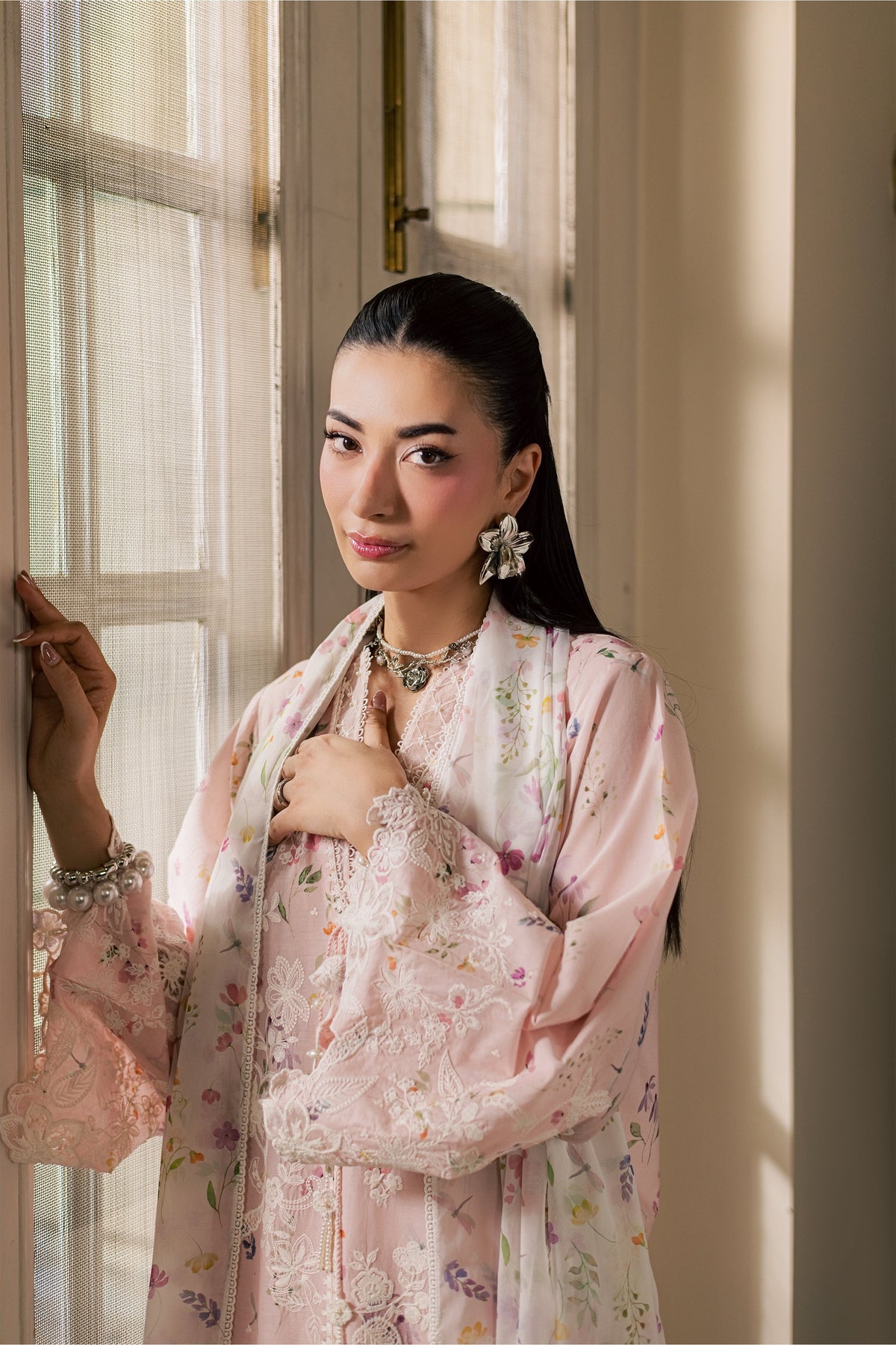 Sirel 3Pc - Luxury Embroidered Lawn