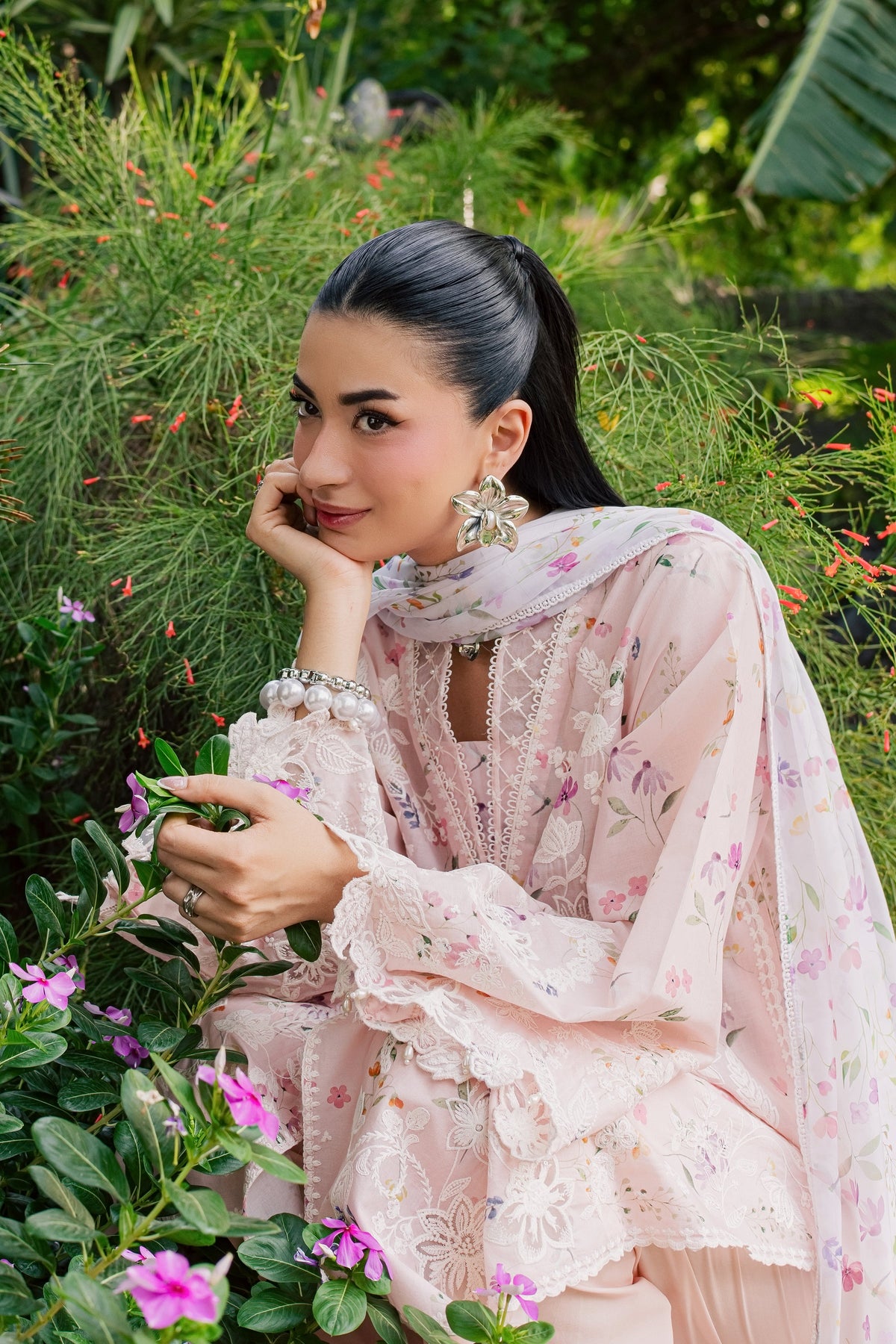 Sirel 3Pc - Luxury Embroidered Lawn