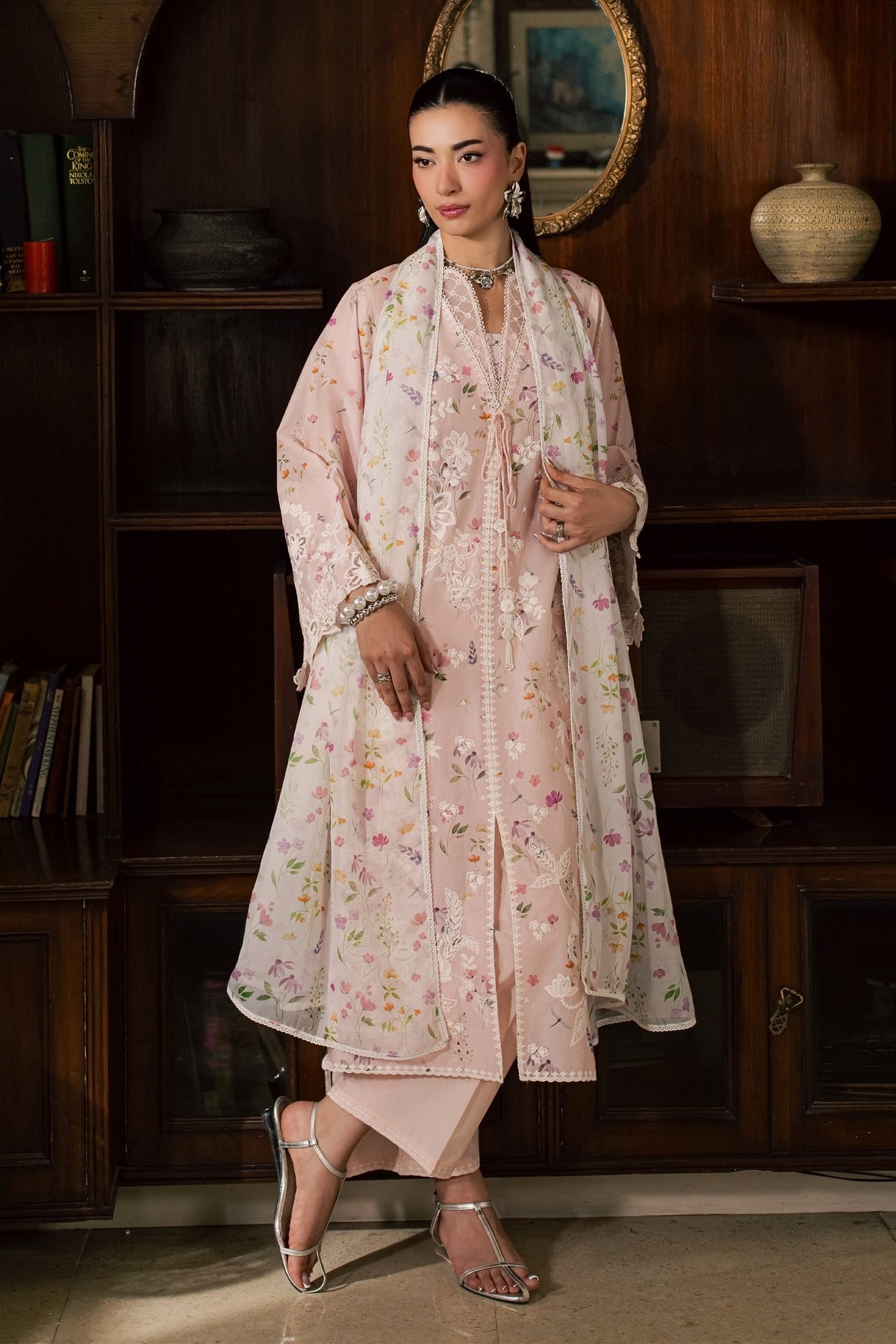 Sirel 3Pc - Luxury Embroidered Lawn