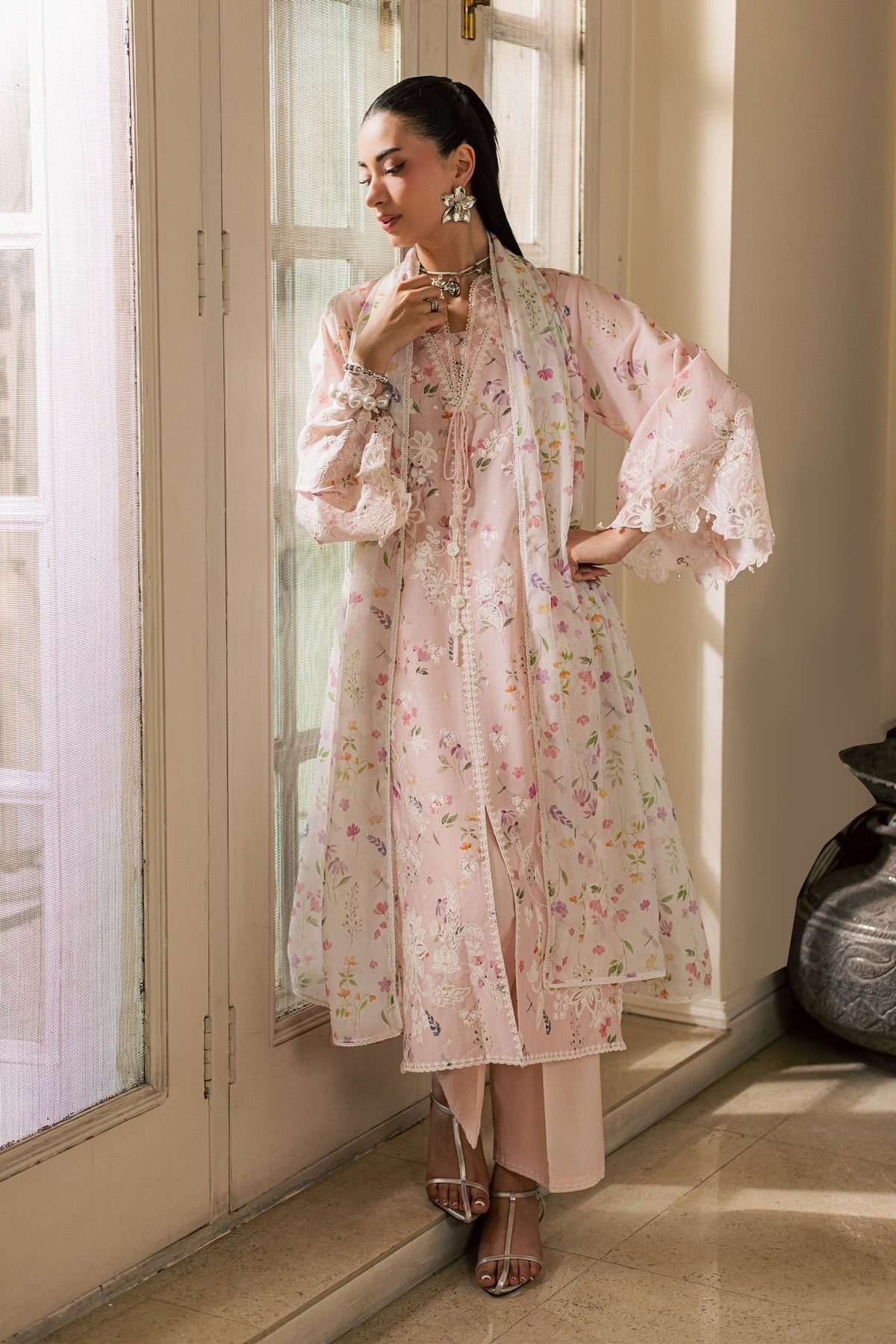 Sirel 3Pc - Luxury Embroidered Lawn