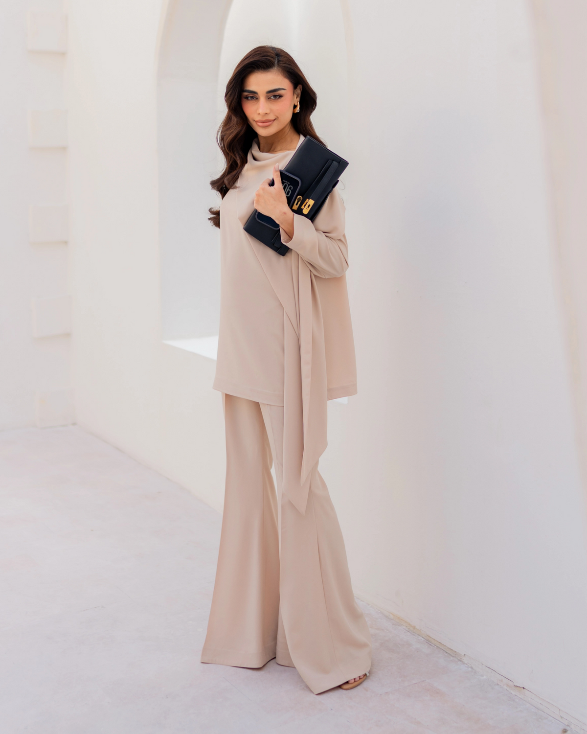 Ivory Drape Set