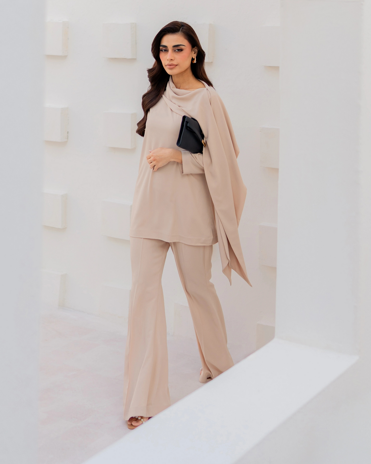 Ivory Drape Set