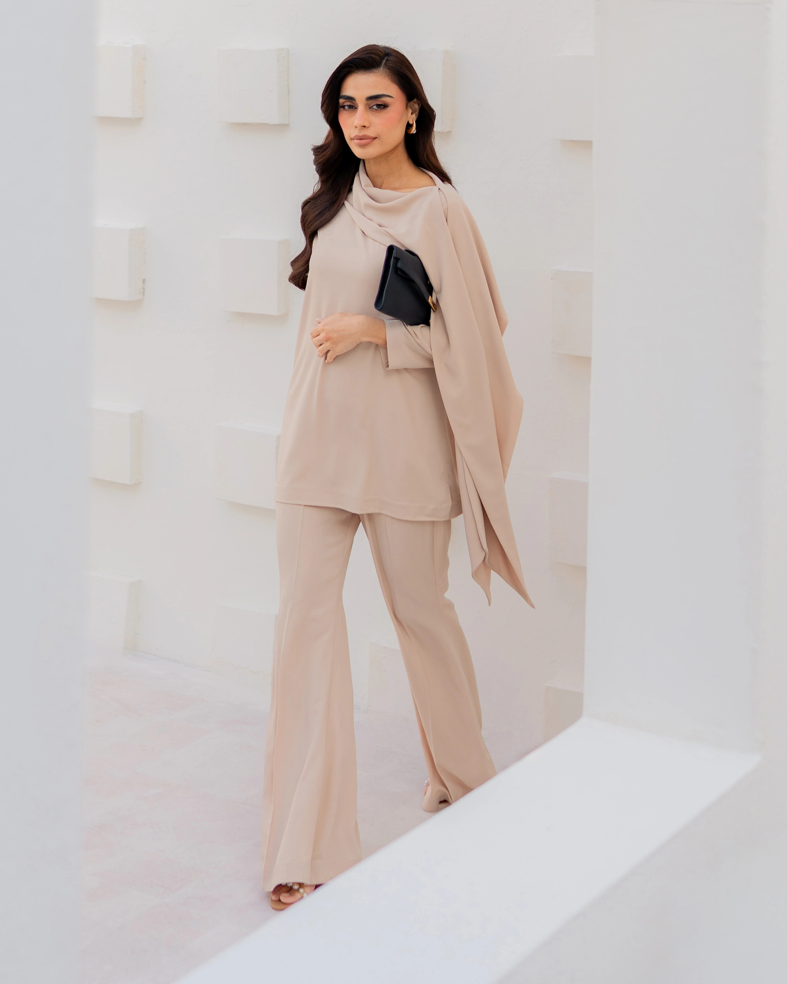 Ivory Drape Set