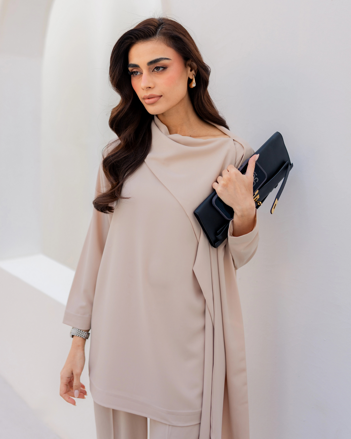 Ivory Drape Set