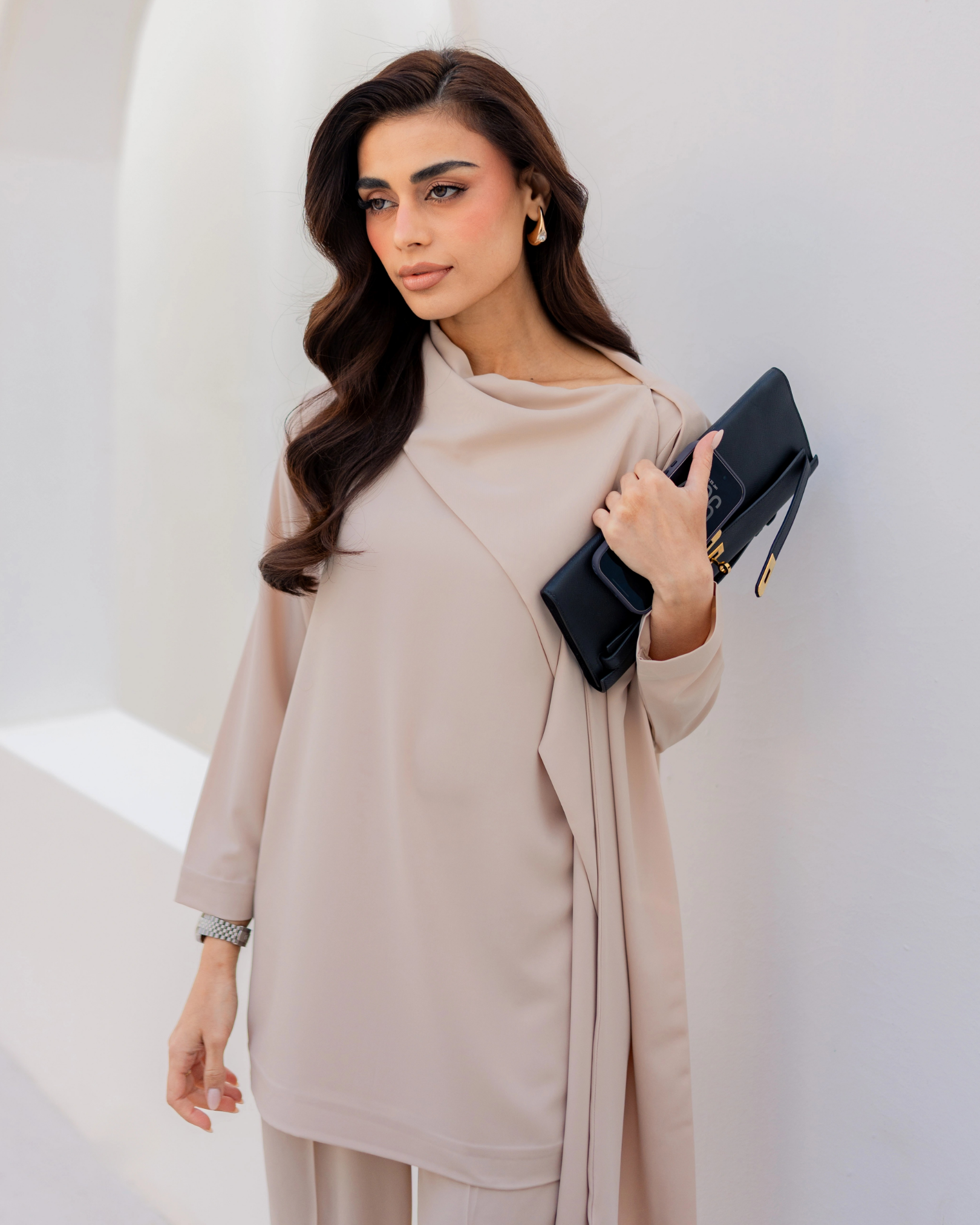 Ivory Drape Set