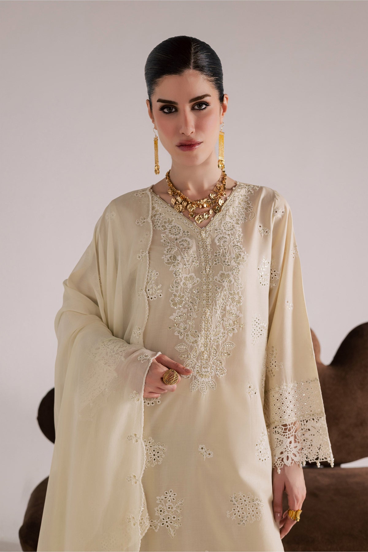 Soft Pearl 3Pc - Festive Eid Pret