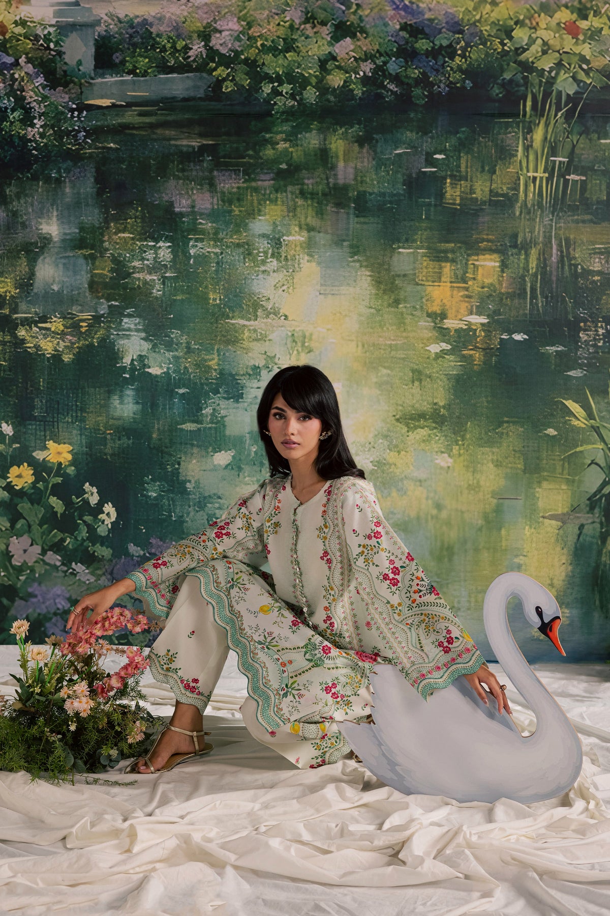 Soha 2Pc - Printed Lawn Dress