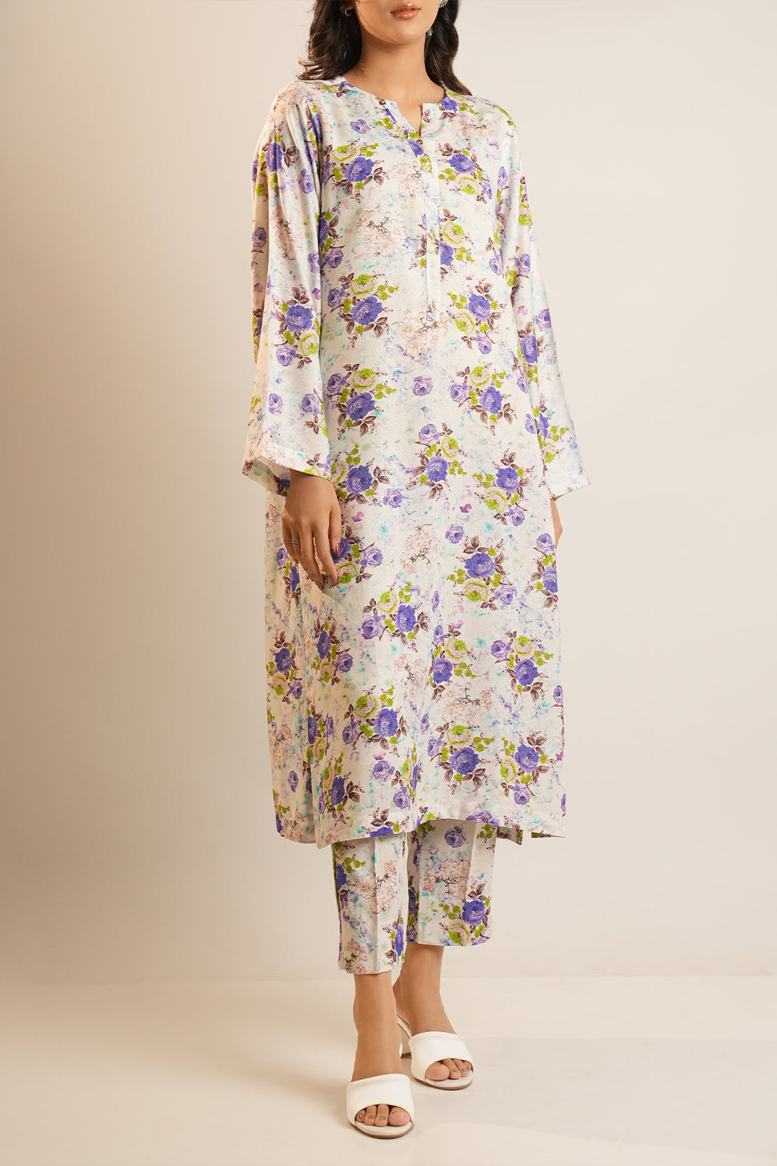 Printed Karandi Stitched 2 Piece (Shirt/Trouser)48801