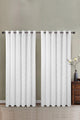 Star White Embroidered Curtain