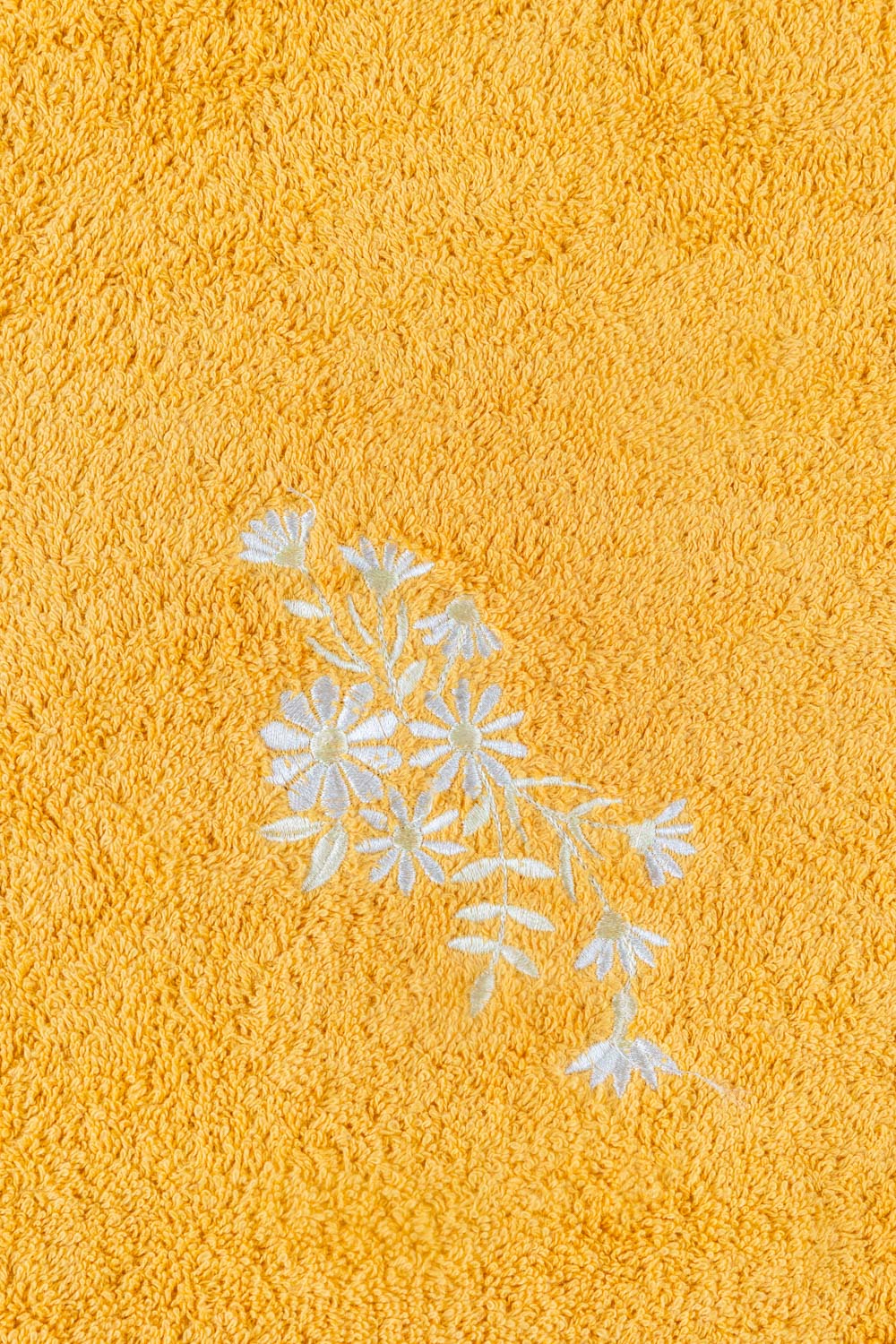 Sun Flower Embroidered Towel