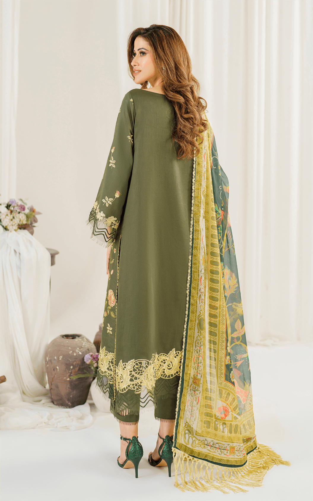 Sweet Pea (PP-6) | Unstitched Lawn