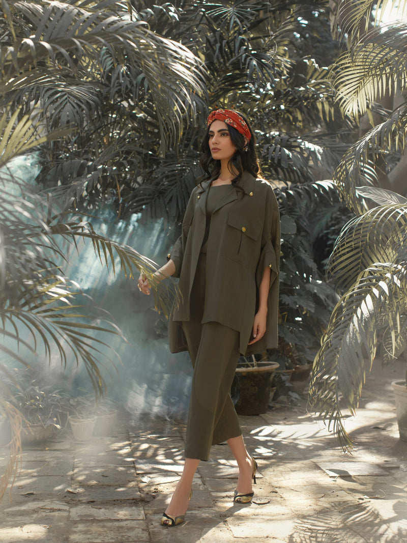 Lina - Olive Green
