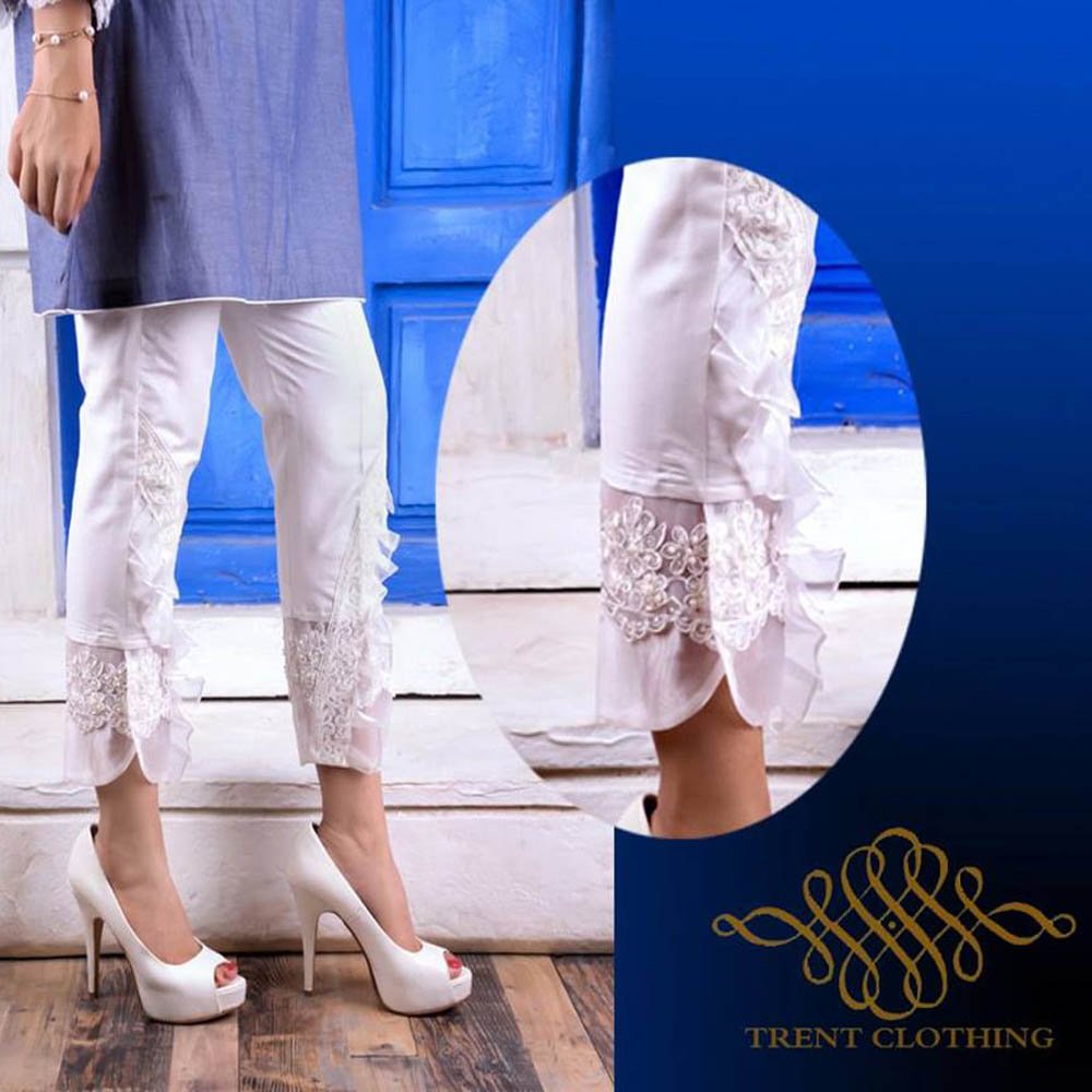 Cotton silk formal pant