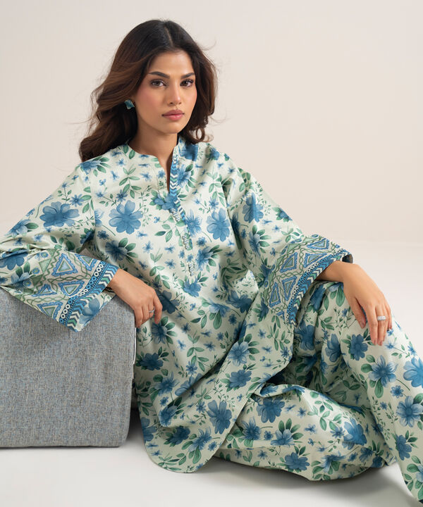 2 Piece - Embroidered Lawn Suit