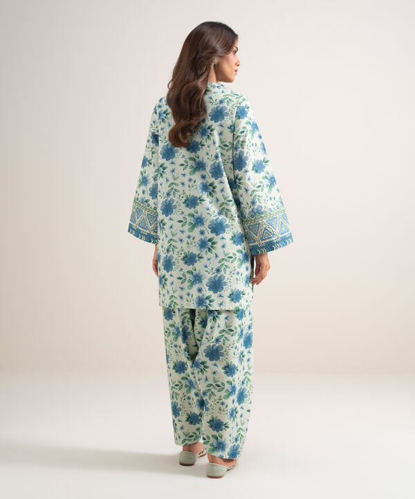 2 Piece - Embroidered Lawn Suit