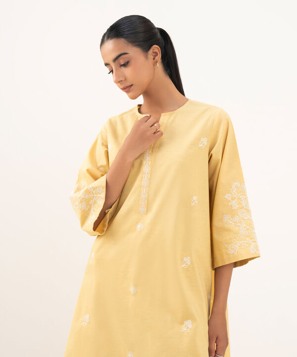 Embroidered Cotton Shirt