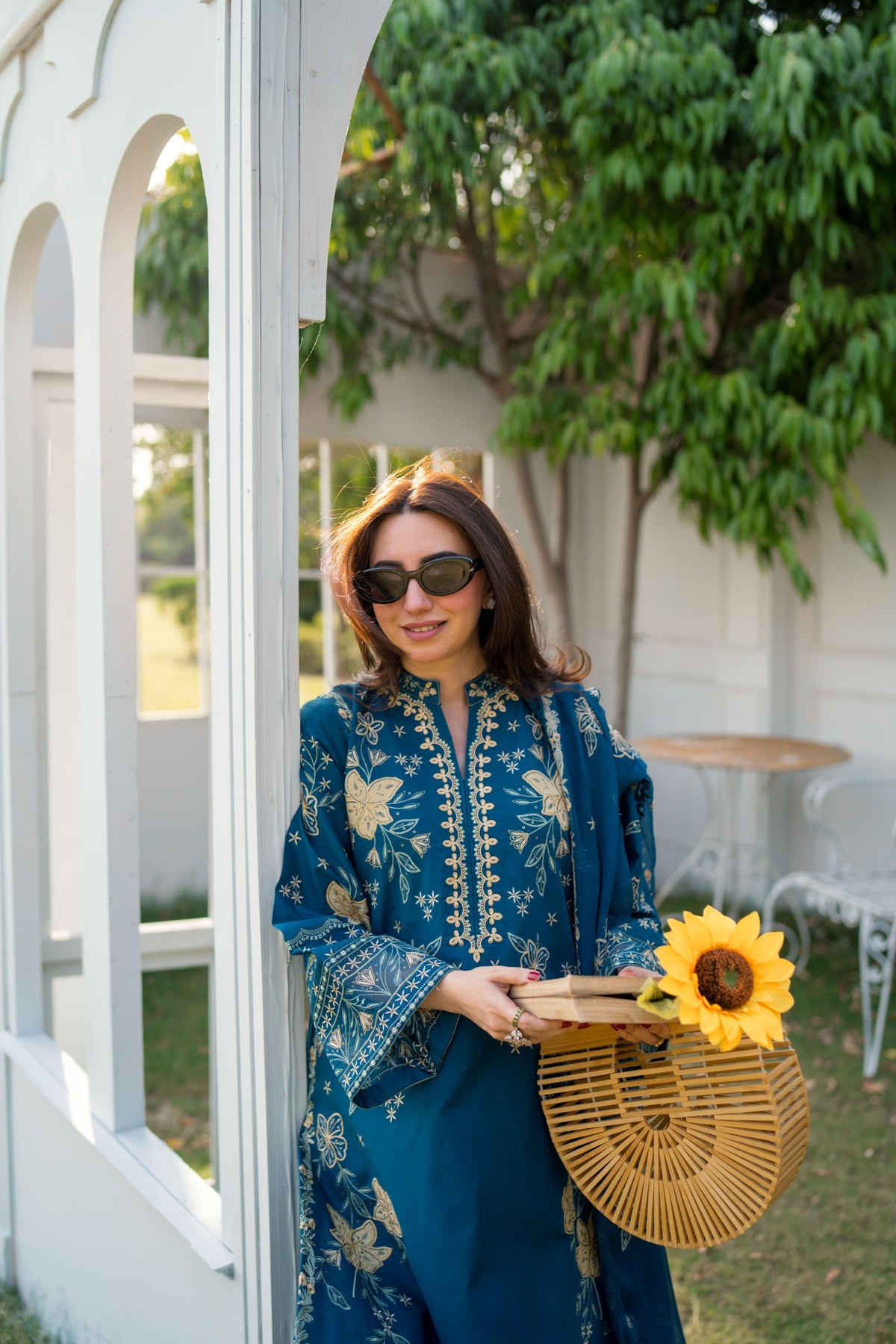 Aneelas Lawn Emb 3pc Chiffon Duppata [LX-26-51] [Dispatch Time 2.5 Month]