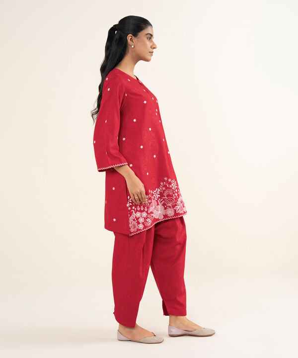Embroidered Jacquard Shirt