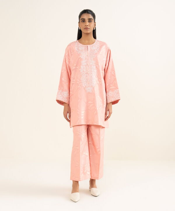 Embroidered Jacquard Shirt
