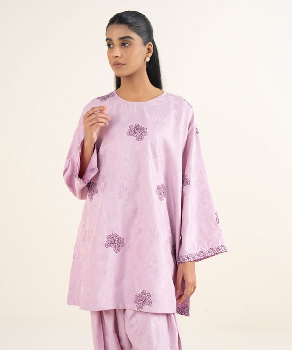 Embroidered Jacquard Shirt