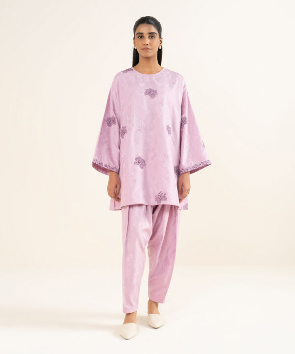 Embroidered Jacquard Shirt