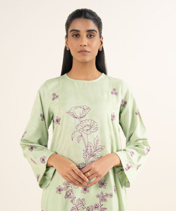 Embroidered Jacquard Shirt