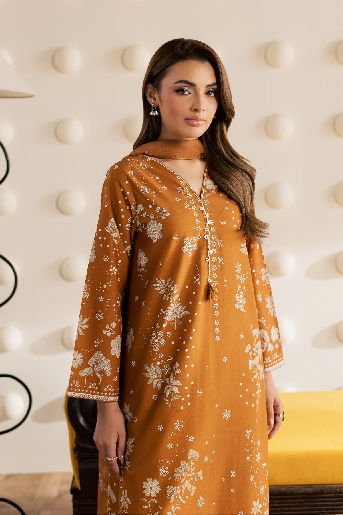 Talia 3Pc - Printed Cambric Pret