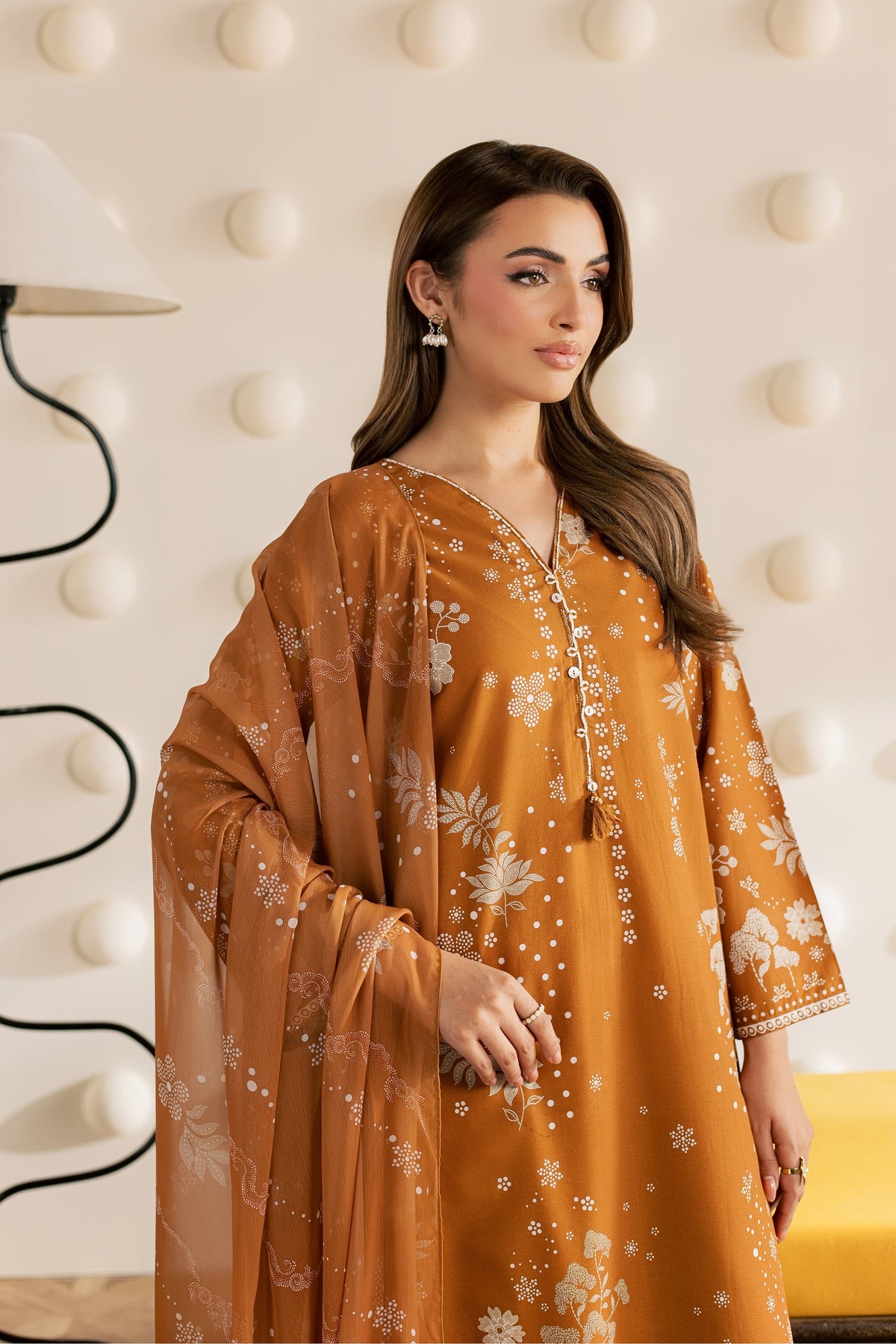 Talia 3Pc - Printed Cambric Pret