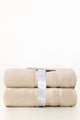 Taupe 2pc Zero Twist Towel Set