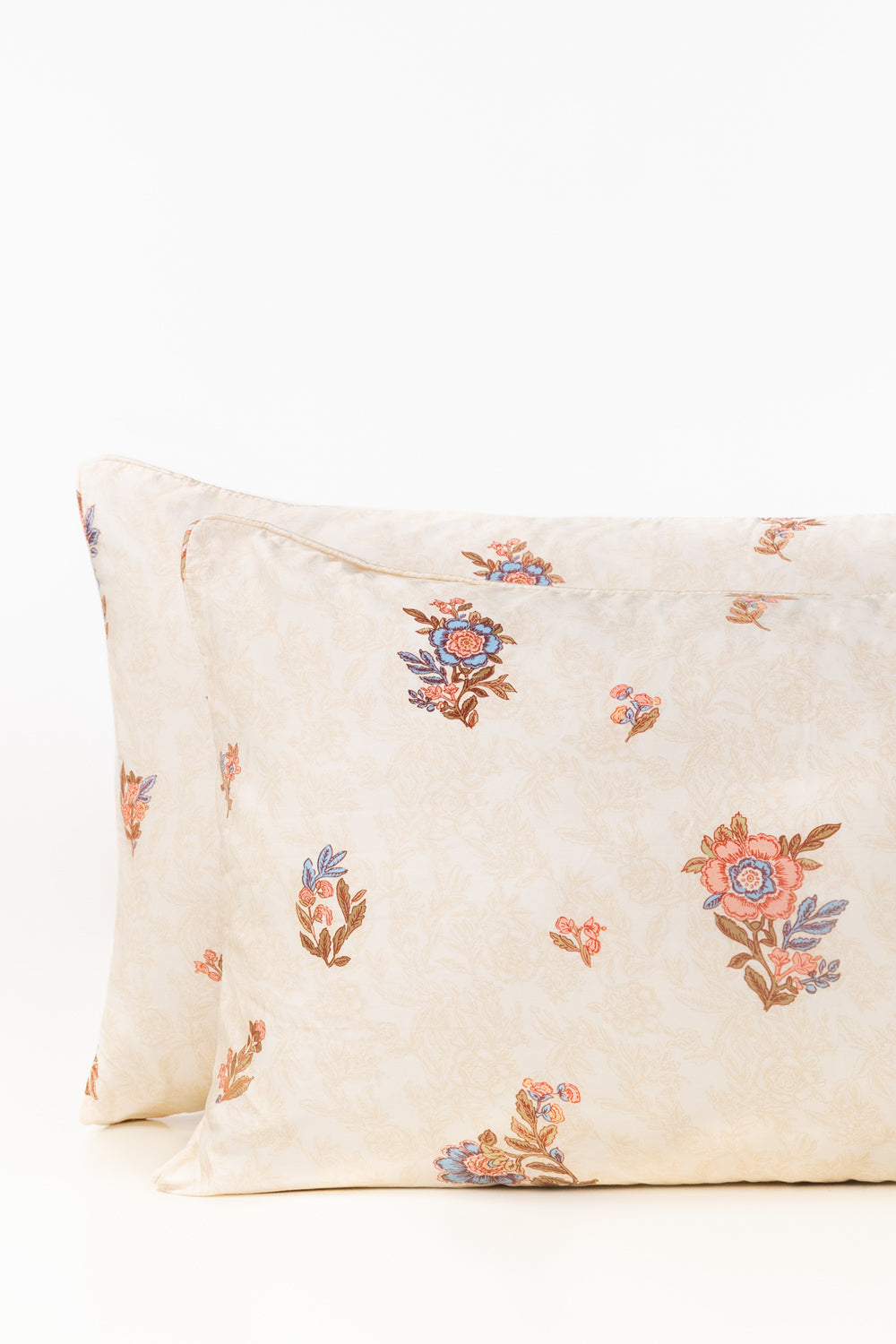 Tea Floral Pillow Cover Set
