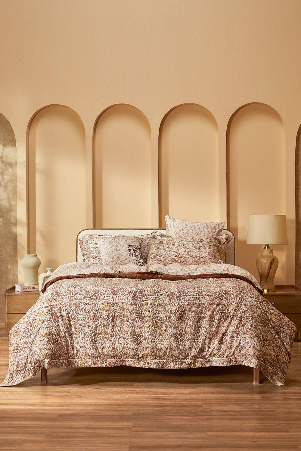 Indus Valley Cotton Terra Luxe Quilt Cover Set