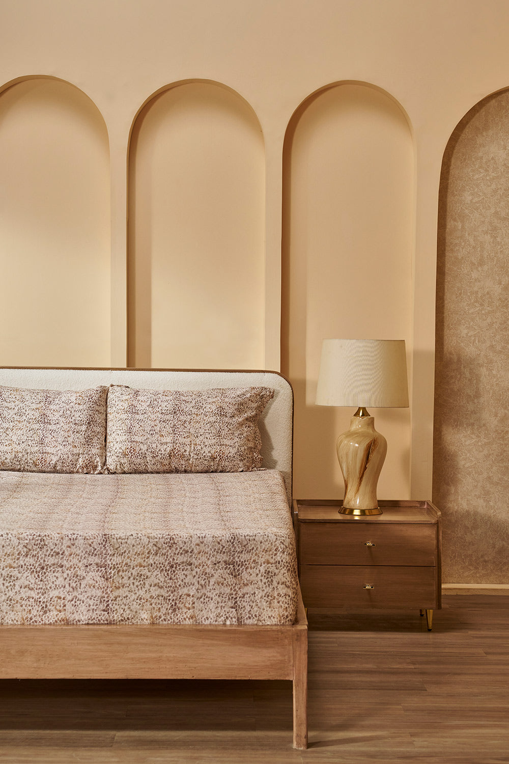 Indus Valley Cotton Terra Luxe Bed Sheet Set